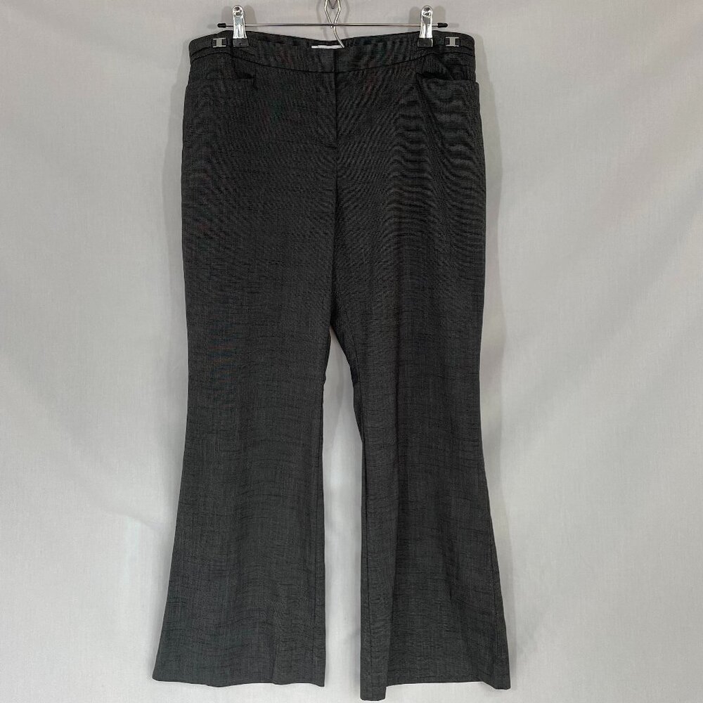 New York & Company STRETCH Women's Gray Pants Size 16 Petite